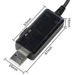 LinkMejor Power Boost Line DC 5V To DC 9V / 12V Step Up Module LinkMejor Converter Adapter Cable 5.5mm for Router Modem Fan Speaker