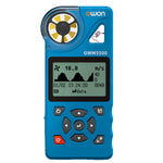 LinkMejor OWM5500 Smart Anemometer 7 Types of Measurements 8000 Sets Data Storage USB Type-C Rechargeable Lithium Battery Energy Efficient APP Remote Control Data Analysis