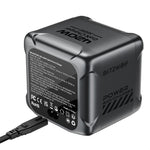 [GaN Tech] LinkMejor® BW-S33 420W 8 Ports USB PD Charger 6USB-C+2USB-A QC PD Digital Display Fast Charging Desktop Charging Station for iPhone 17 16 16 Pro 15 14 13 Pro Max for MacBook Pro for Airpods for Apple Watch