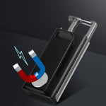 Magnetic COB LED Work Light Portable Keychain Flashlight UV Light Red/Blue Warning Green Light Keychain Light Mini Torch Light