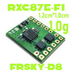 LinkMejor RXC87E 8CH Super Micro Surface RX Receiver Built-in B-ESC Support FLYSKY AFHDS-2A FUTABA SFHSS FRSKY D8/D16 For 1/64~1/87 Micro RC Racing Car