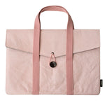 Ultra Lightweight DuPont Paper Laptop Sleeve 14 Inch Waterproof Shockproof Business Handbag MacBook iPad Travel Case Felt Lining Portable Design