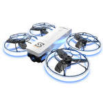 S32 WiFi FPV with Folded 4.3" LCD Screen Controller HD Camera Servo Gimbal Optical Flow Hover Brushless LED Foldable Pocket RC Drone Quadcopter RTF