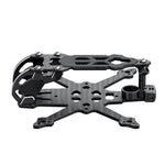 LinkMejor GEP-TC18 87mm Wide X Frame Kit Compatible with DJI O4 Air Unit for RC FPV Racing Drones