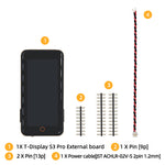 LinkMejor T-Display-S3 Pro ESP32-S3 Development Board 2.33 Inch Touch Screen WiFi bluetooth BLE 5 0 IoT Camera Module Microphone SD Card ArduinoCompatible