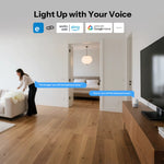 LinkMejor Orb-ZBW1L Zigbee3.0 Smart Wall Switch Fusion Series ZBMINIL2-E No Neutral Required Seamless Integration Voice Control with Alexa Google Home