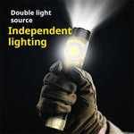 High Power 90° Rotatable L-shape LED Flashlight LED Inspection Light with COB Mini Work Light Magnetic Tail Camping Repair Emergency Torch