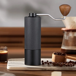 IPRee Manual Portable Coffee Grinder Diamond Grinder CNC Stainless Steel Core Lengthened Handle Double Bearing Adjustable Coffee Bean Grinder