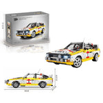 3887PCS Technical MOC 1/8 Scale SPORT S1 GROUP B 1984 Sportscar Model Building Blocks Kit DIY Toys for Kid Adult Boys Gift