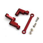 LinkMejor 16207 16208 16209 16210 H16 1/16 Rc Car Metal Upgrade Parts Steering Set