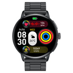 ET473 1.56-inch AMOLED ECG AI Assistant bluetooth Call Heart Rate Blood Pressure Blood Oxygen Monitor Sleep Monitoring Emotional Fatigue Detection Non-Invasive Blood Glucose Blood Component Measurement Body Composition Analysis IP68 Smart Watch