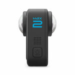 For GoPro MAX 2 360 Action Camera True 8K 360 Recording HyperSmooth Max Stabilization Replaceable Glass Lenses 5m Waterproof 6 Microphones Enduro Battery