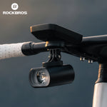 LinkMejor Overhang Cycling Headlight with Remote Control,  1000LM Brightness, Type-C Charging, Smart Touchscreen Switch, Safety for Night Cycling