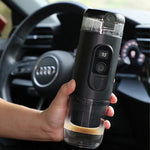Comfook 20Bar Portable Coffee Maker Espresso Machine Compatible with NS Capsule & Coffee Powder 60ml Water Tank for Outdoor Travel Car Office