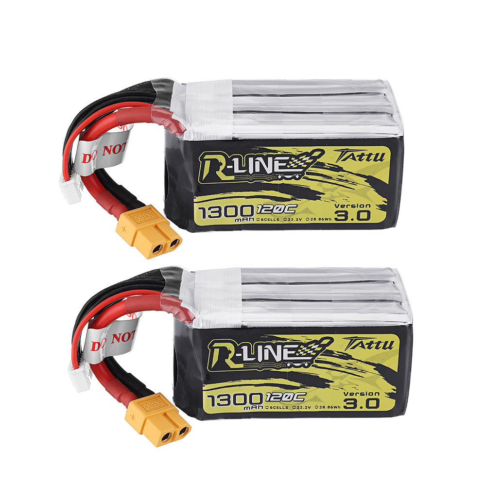 LinkMejor R-LINE V3.0 6S 22.2V 1300mAh 120C 6S1P LiPo Battery XT60 Plug for Mark5 HD iFlight Nazgul5 V3 Geprc Cinelog35 V2 RC Drone FPV Racing