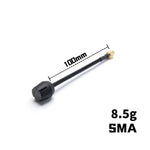 LinkMejor O4 5.8GHz Circularly Polarized Ipex / SMA High-Gain Omnidirectional FPV Antenna for FPV Racing Drones