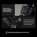 LinkMejor RS5 Handheld Camera Gimbal Stabilizer 3KG Payload Professional Intelligent Follow for DSLR Mirrorless Camera Lightweight