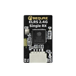 LinkMejor ELRS 2.4GHz Single RX Single Antenna Receiver Long Range High Refresh Rate for FPV Racing Drone Fixed Wing