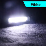 18W/36W COB Car LED Work Light Bar High Bright Waterproof For Offroad SUV Trucks Forklift Boats Headlights Driving Lamp