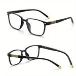 Anti Blue Light Reading Glasses Men Black Full Frame Hyperopia Eyewear High-definition Comfortable Presbyopia Glasses