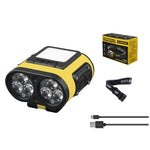 Smart 15m Sensor LED Headlamp USB-C Rechargeable Bright Head Clip Light Cap Head Flashlight Outdoor Waterproof Headlight for Fishing Camping