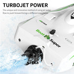 TY XIN 768 Brushless RTR 2.4G 30km/h RC Boat Jet Speedboat Water Cooling Waterproof Remote Control Ship High Speed Full Proportional Vehicles Models Toys