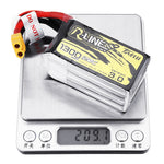 LinkMejor R-LINE V3.0 6S 22.2V 1300mAh 120C 6S1P LiPo Battery XT60 Plug for Mark5 HD iFlight Nazgul5 V3 Geprc Cinelog35 V2 RC Drone FPV Racing