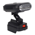 Rechargeable Portable Car Heater Fan Adjustable Angle Efficient Heat Dissipation Compact PTC Heating Fan Winter Essential
