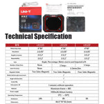 LinkMejor LM320D LM320E LM320F Digital Inclinometer Laser Angel Meter Digital Protractor Angle Measure Type-C Rechargeable Battery 3 Way Angle Meter Accurate Measurement Tool