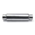 Universal Exhaust Muffler Silencer Glass Pack 12" Long 3" Inlet Outlet