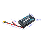 RadioMaster 7.4V 6200mAh 2S Lipo Battery XT30 Plug for Boxer TX16S Radio Transmitter