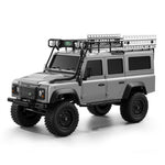 MNRC MN11C RTR 1/18 2.4G 4WD RC Car for Land Rover Rock Crawler LED Light Climbing Off-Road Climbing Truck Full Proportional Portal Axle Classic Vehicles Models Toys