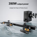 [US/UK Direct] Refurbished ULTIMEA Nova S70 3.1.2 Soundbar 390W True Dolby Atmos Soundbar BassMax 4K Dolby Vision HDR Passthrough 3EQ Modes Wired Speaker Subwoofer