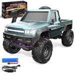 LinkMejor E201 E202 RTR 1/20 2.4G 4WD RC Car Rock Crawler Off-Road Climbing Truck LED Light Full Proportional Control Straight Bridge Aluminum Axles Central Differential Vehicles Models Toys