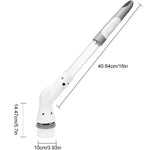 5-in-1 Multifunctional Electric Cleaning Brush Wireless Rotating Mop Up to 180 mins Cleaning for Kitchen Bathroom