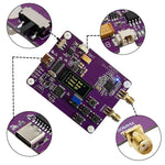 HMC833 6GHz RF Signal Generator 23.5MHz-6000MHz OLED Screen Adjustable Power Module Board