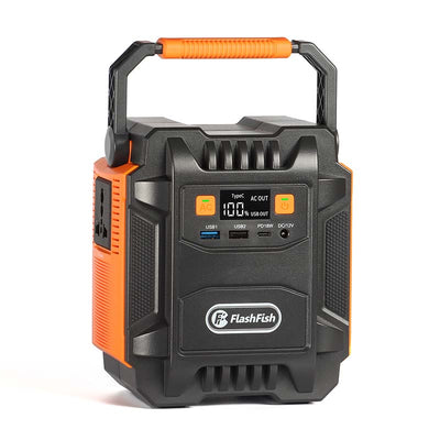 [US Direct] FlashFish A201 200W Power Station 110V 48000mAh Portable Solar Generator Battery Power Supply 172Wh Emergency Lighting For Outdoor Camping