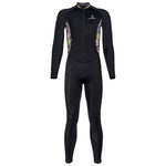 LinkMejor Men Full Body Dive Skins Wetsuit UPF50+ Sun Protection Quick-drying One-piece Long Sleeve Diving Top Pant Front Zip High Elastic Thin Snorkeling Clothes for Surfing Swimming