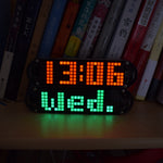LinkMejor® DS3231 High Accuracy Multifunction LED Dot Matrix Animation Effects Clock DIY Kit