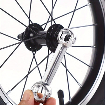 LinkMejor BG-615 Hexagonal Wrench Bike Tools Aluminum Alloy Stable Hexagonal Bone Wrench for Bicycle Repair