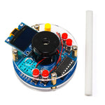 LinkMejor 5V Humidifier DIY Kit Real-Time Temp and Humidity Display OLED Screen Timer Function Portable Compact Design