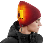 LinkMejor Heating Hat 3 Modes Intelligent Warm windproof Fashion Outdoor Skiing Autumn Winter Sports Cap