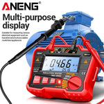LinkMejor MH16 Digital Multimeter Insulation Tester 500V/1000V/2500V High Voltage Resistance Meter AC/DC Voltage Ohm Tester