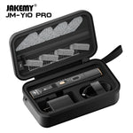Jakemy JM-Y10 PRO Ultrasonic Cutter and Polisher 35W 40kHz Precision Cutting Dual Function Jakemy Z-26 Rotatable Cutting Support Stand Safety Design for Metal Wood Plastic Crafts