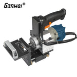 LinkMejor 2-In-1 Slotting Adjustable Wood Trimming Machine Holder Eletric Trimmer Holder Bracket for 65mm Trimming Machine