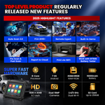 LinkMejor MS909 Car Diagnostic Tool Automotive Scanner Same As LinkMejor Maxisys MS Ultra ECU Programming 3000+ Active Tests 40+ Reset Services OEM Diagnostics CAN FD DoIP