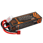 LinkMejor 11.1V 5000mAh 45C 3S LiPo Battery T Deans Plug for FPV Racing Drone