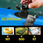 Portable Mini Air Pump Ultra-Light 3.5kPa Electric Inflator Deflator With 7 Nozzles For Camping Air Mattress Inflatables Vacuum Bags