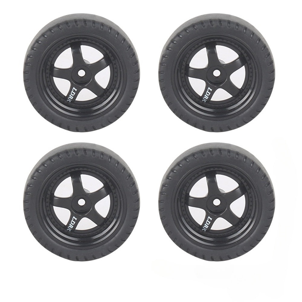 4PCS LDRC 1801 1802 1803 A86 A86P 1/18 RC Car Drift Tires Wheels Rims Vehicles Models Spare Parts LA0034 LA0046