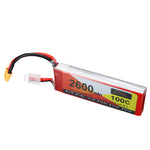 LinkMejor Power 11.1V 2600mAh 100C 3S LiPo Battery XT60 Plug for RC Drone
